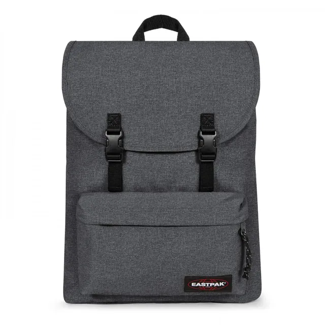 eastpak-london-rucksack-45-cm-21-l-black-denim-daypack-mit-hauptfach-und-vordert image 1