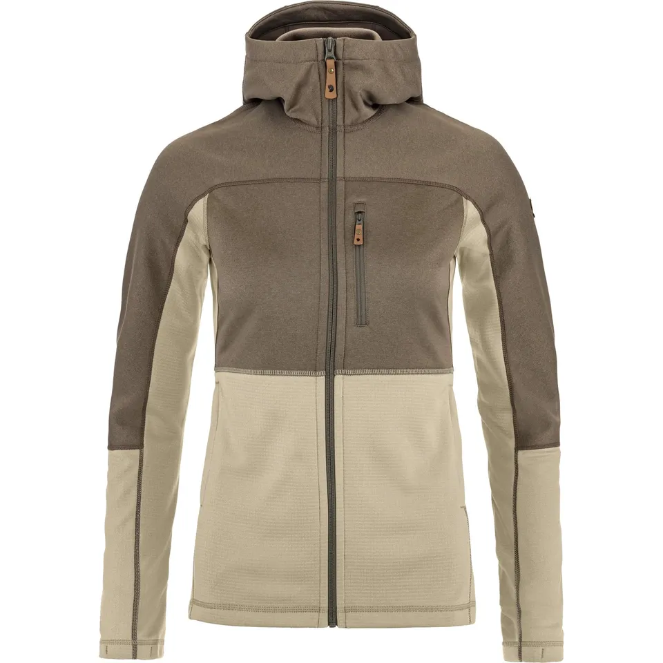 fj-llr-ven-abisko-trail-fleece-hoodie-w-leichte-damen-fleecejacke-aus-recyceltem image 1