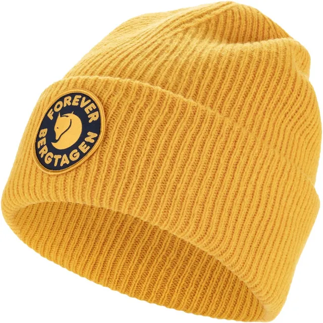 fj-llr-ven-bergtagen-forever-wool-beanie-zweilagige-rippstrickm-tze-aus-100-r-ck image 1