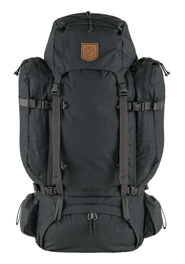 fj-llr-ven-unisex-kajka-100-wanderrucksack-in-coal-black-birkenholzrahmen-perfec image 1