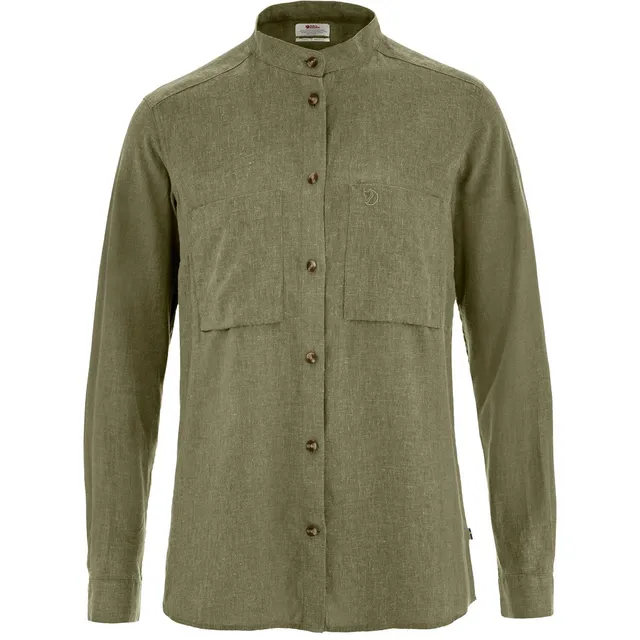 fj-llr-ven-damen-vik-hemp-ls-shirt-lang-rmliges-hemd-aus-hanf-lyocell-mischung-m image 1