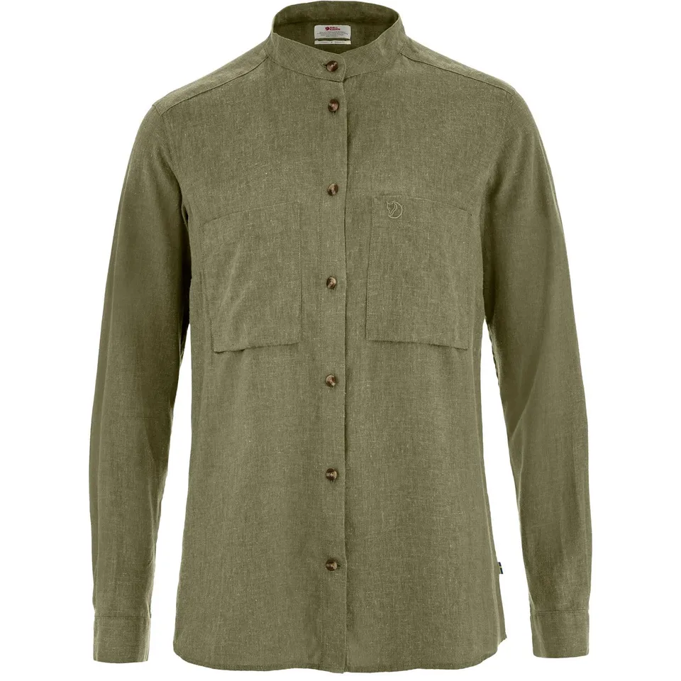 fj-llr-ven-damen-vik-hemp-ls-shirt-lang-rmliges-hemd-aus-hanf-lyocell-mischung-m image 1