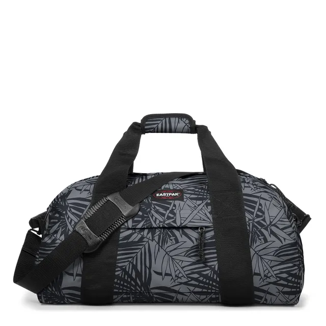eastpak-station-reisetasche-62-cm-57-l-leaves-black-duffle-mit-rucksackgurten image 1