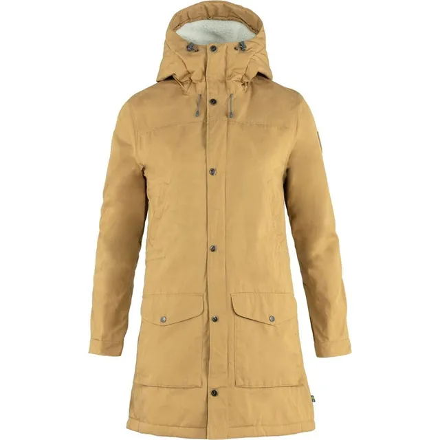 fj-llr-ven-greenland-winter-parka-w-damen-winterparka-in-braun-wasserdicht-wachs image 1