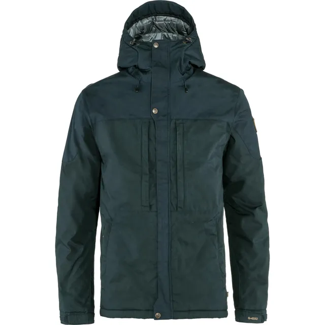 fj-llr-ven-skogso-gepolsterte-jacke-h-ftlange-winterjacke-mit-verstellbarer-kapu image 1