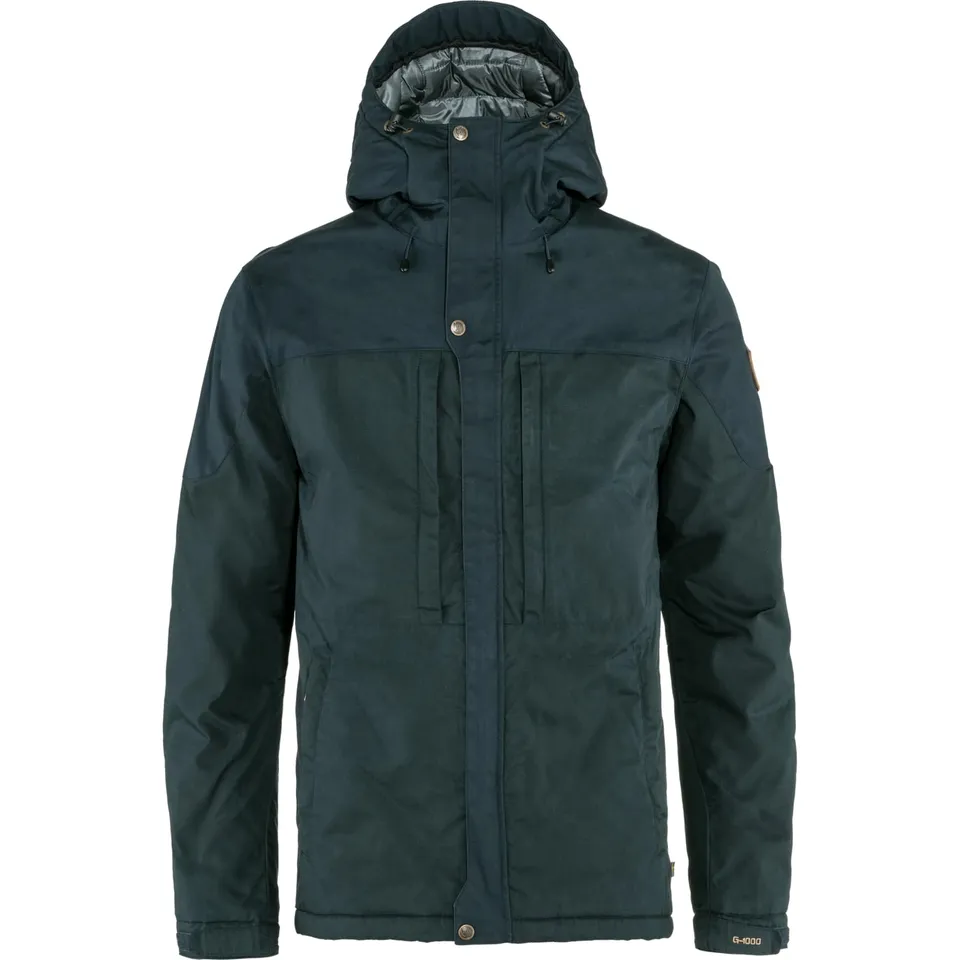 fj-llr-ven-skogso-gepolsterte-jacke-h-ftlange-winterjacke-mit-verstellbarer-kapu image 1