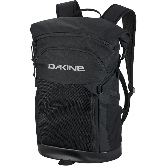 dakine-mission-surf-2-0-30l-surf-rucksack-schwarz-grau-rolltop-nass-trockenfach- image 1