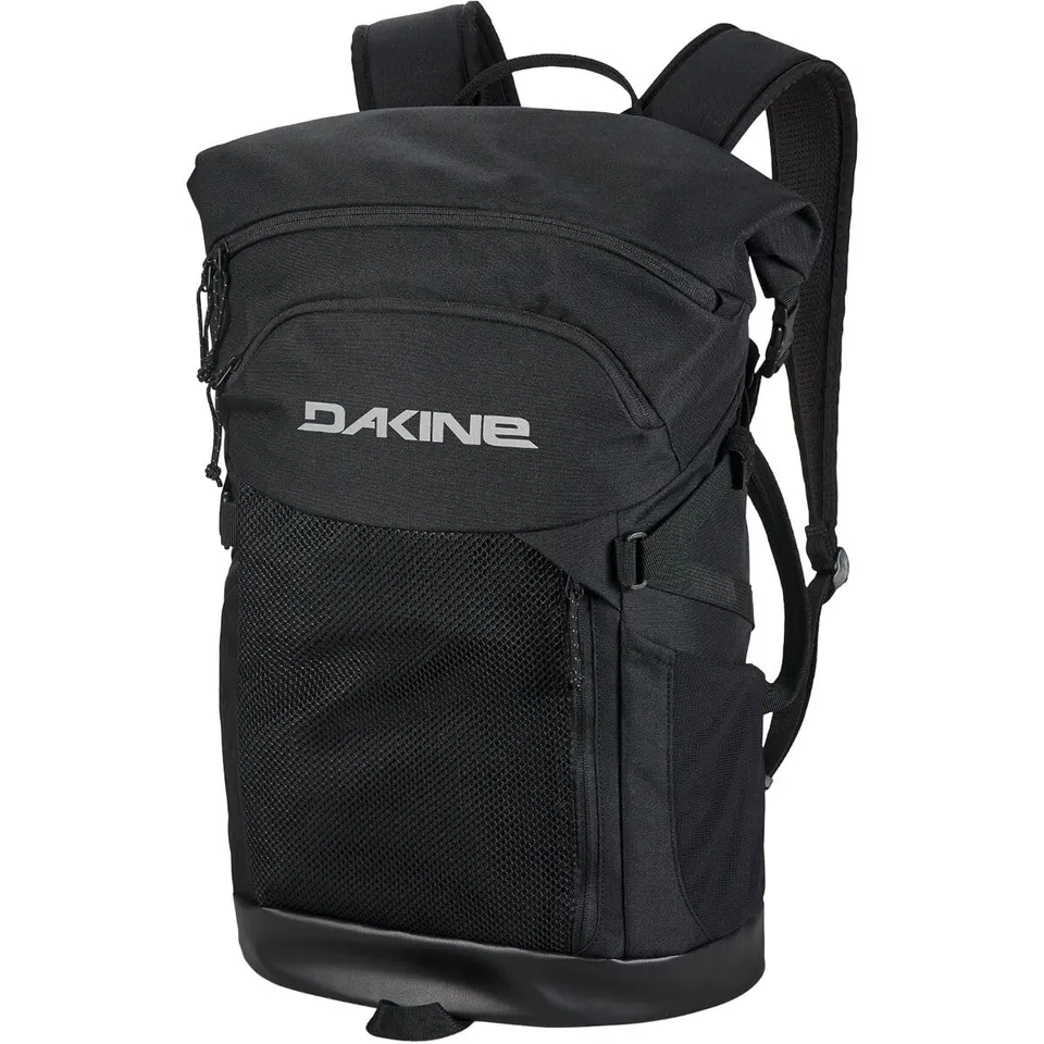 dakine-mission-surf-2-0-30l-surf-rucksack-schwarz-grau-rolltop-nass-trockenfach- image 1