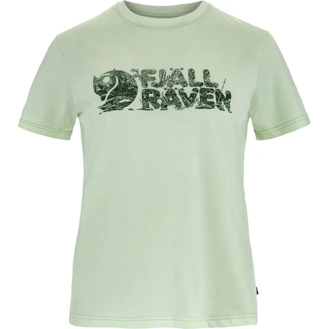 fj-llr-ven-lush-logo-damen-t-shirt-bio-baumwolle-recyceltes-polyester-brustdruck image 1