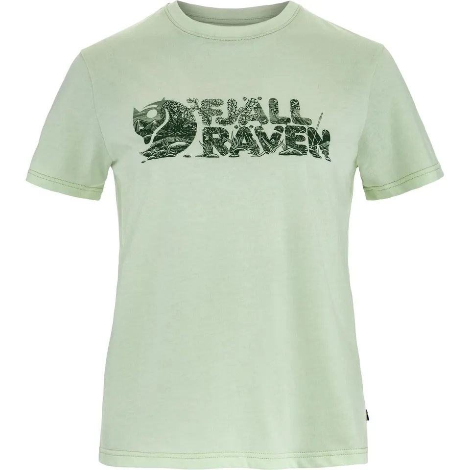 fj-llr-ven-lush-logo-damen-t-shirt-bio-baumwolle-recyceltes-polyester-brustdruck image 1