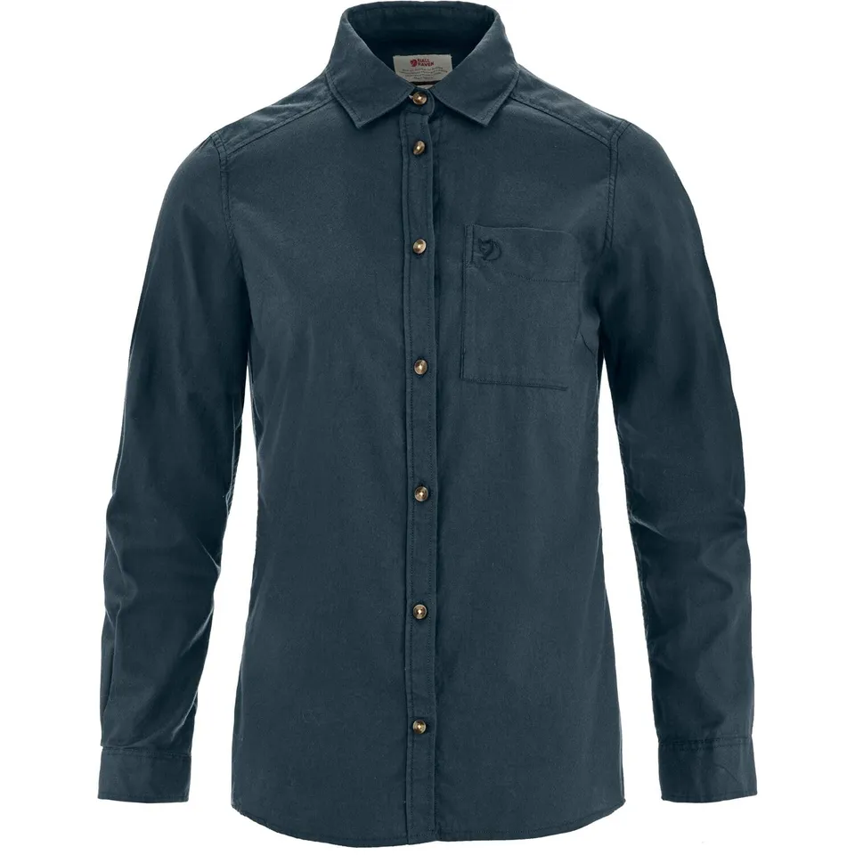 fj-llr-ven-vik-lite-flannel-damen-hemd-weiches-leichtes-langarm-flanellhemd-im-k image 1