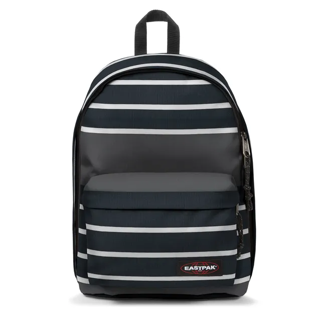 eastpak-out-of-office-rucksack-44-cm-27-l-slines-black-laptop-daypack-mit-slines image 1