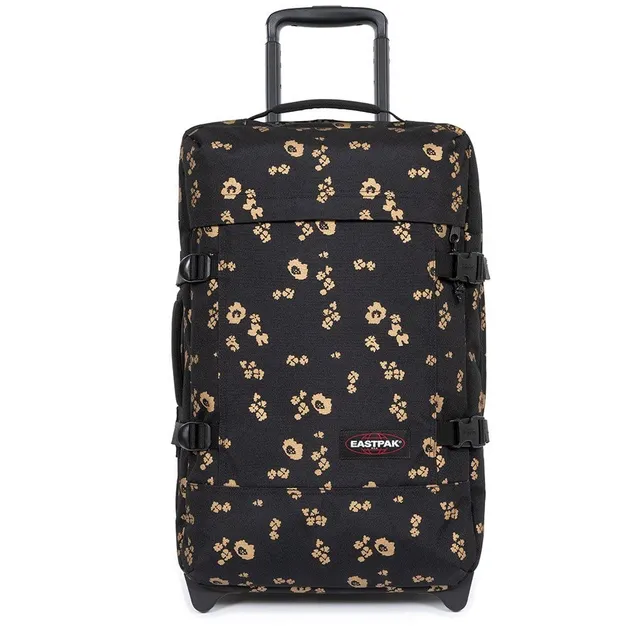 eastpak-tranverz-s-kabinentrolley-koffer-51-cm-42-l-flower-shine-black image 1