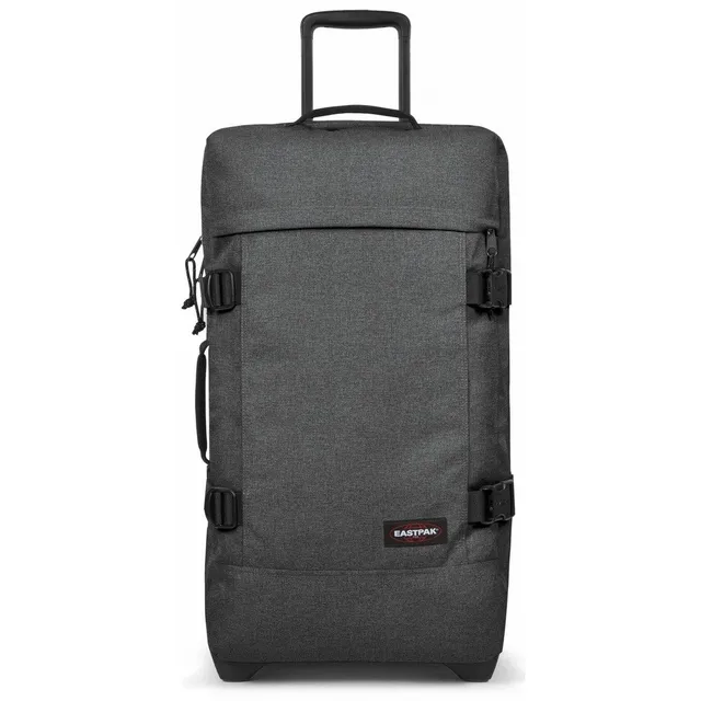 eastpak-tranverz-m-koffer-67-cm-80-l-black-denim-zweist-ckiges-fach-mit-teleskop image 1