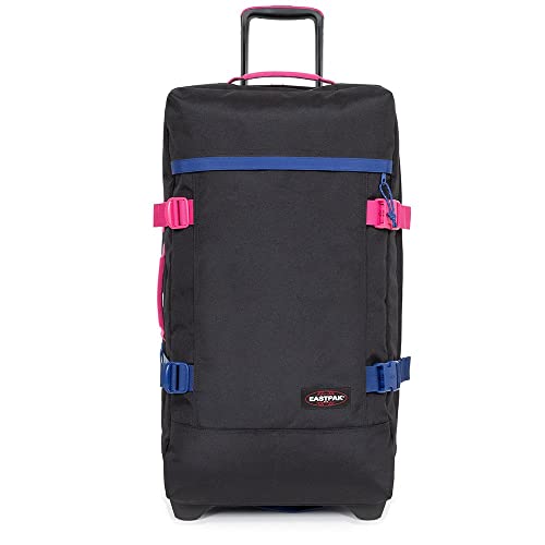 eastpak-tranverz-m-koffer-67-cm-78-l-kontrast-escape-navy-weichschalen-trolley image 7