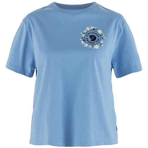 fj-llr-ven-fj-llblomster-logo-t-shirt-damen-kurz-rmlig-aus-bio-baumwolle image 8