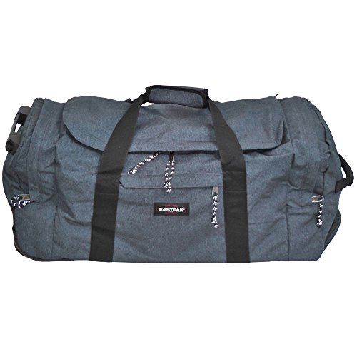 eastpak-leatherface-m-reisetasche-68-cm-61-liter-black-mit-u-f-rmiger-rei-versch image 5