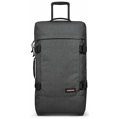 eastpak-tranverz-m-koffer-67-cm-80-l-black-denim-zweist-ckiges-fach-mit-teleskop image 5