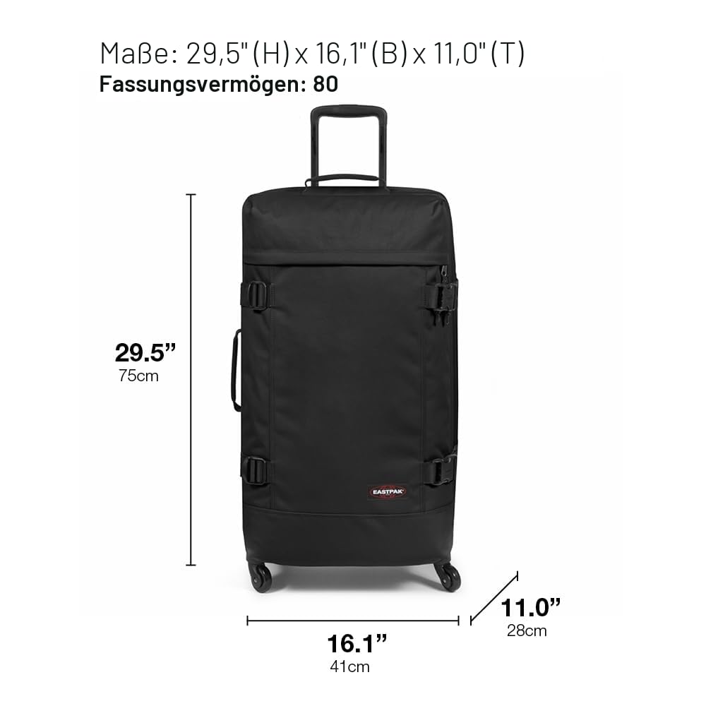 eastpak-trans4-l-koffer-75-cm-80-liter-black-denim-mit-rollen-und-teleskopgriff image 5