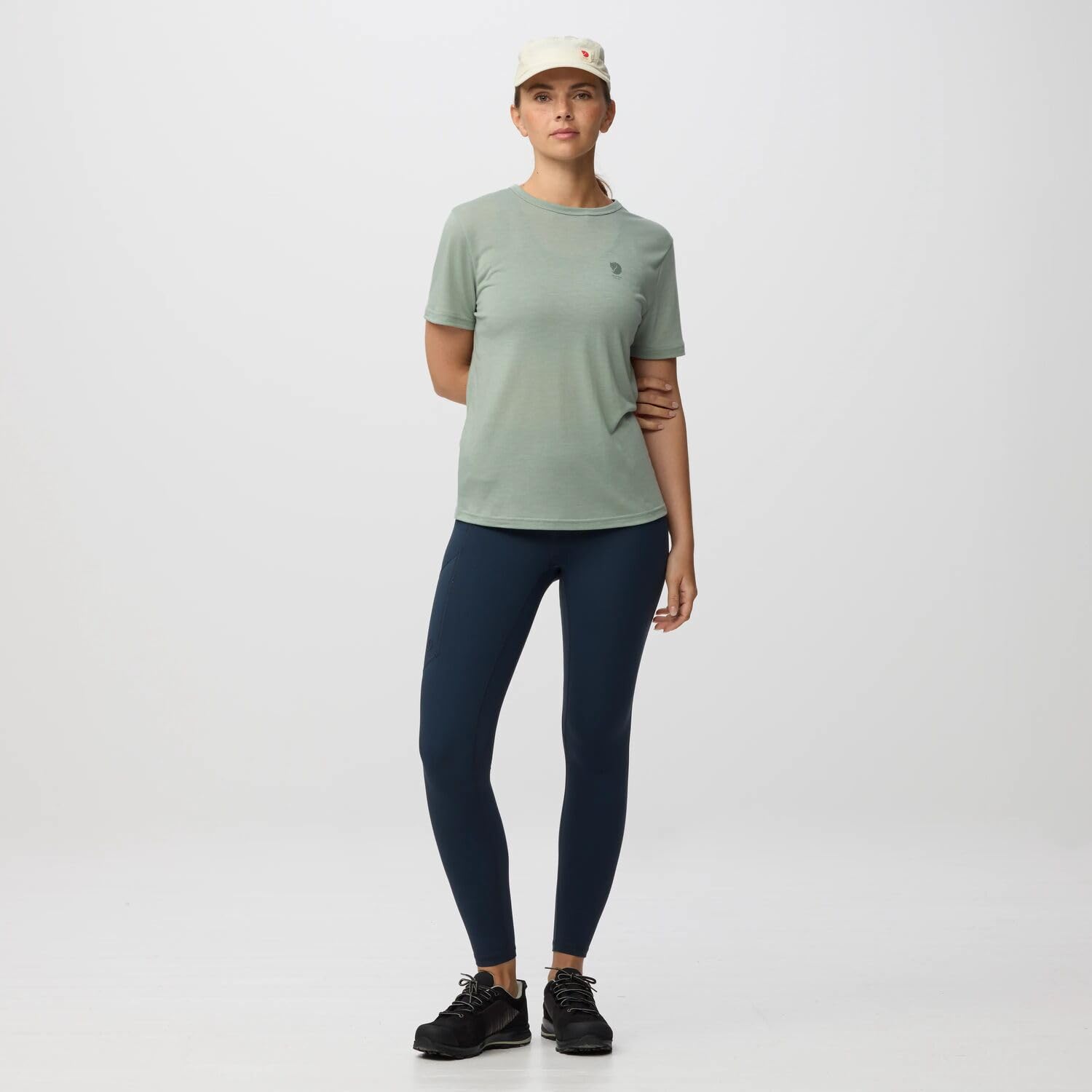 fj-llr-ven-high-coast-damen-t-shirt-lyocell-polyester-mix-rundhals-regular-fit image 2