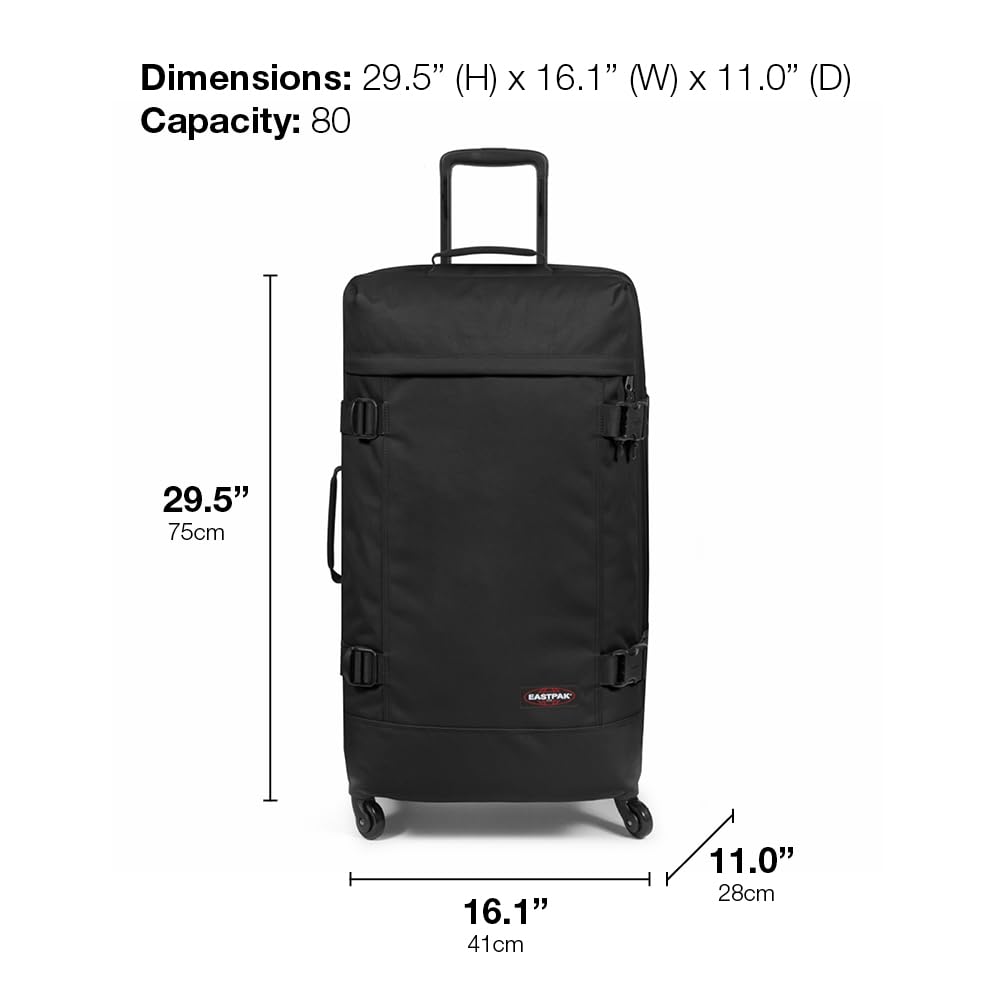 eastpak-trans4-l-rollkoffer-75-cm-80-l-4-rollen-100-nylon-schwarz image 5