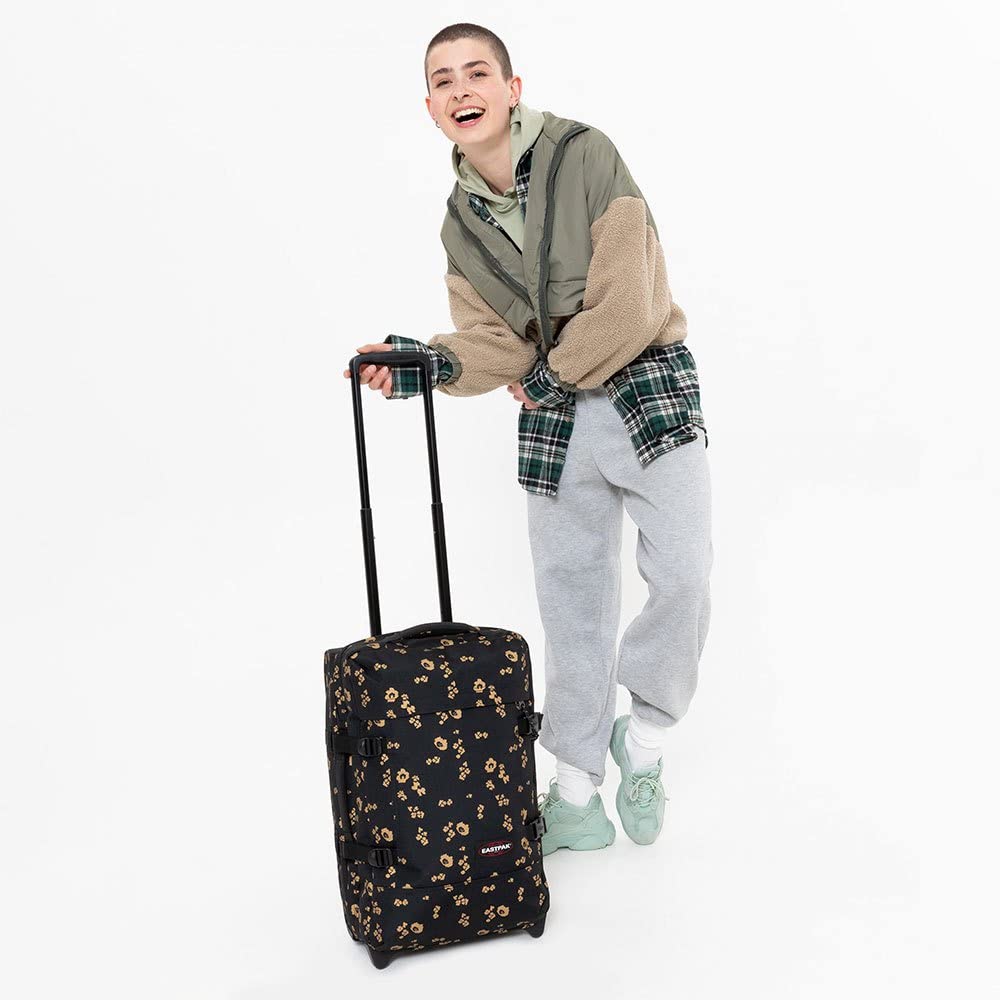 eastpak-tranverz-s-kabinentrolley-koffer-51-cm-42-l-flower-shine-black image 6