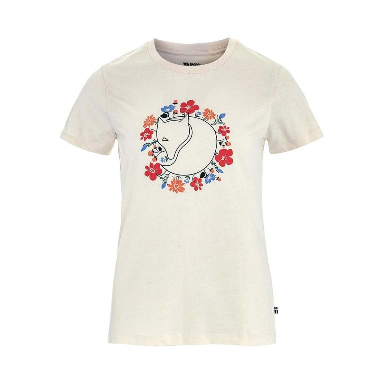 fj-llr-ven-fj-llblomster-fox-damen-t-shirt-bio-baumwolle-slim-fit-bergblumen-pri image 1