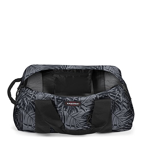 eastpak-station-reisetasche-62-cm-57-l-leaves-black-duffle-mit-rucksackgurten image 5