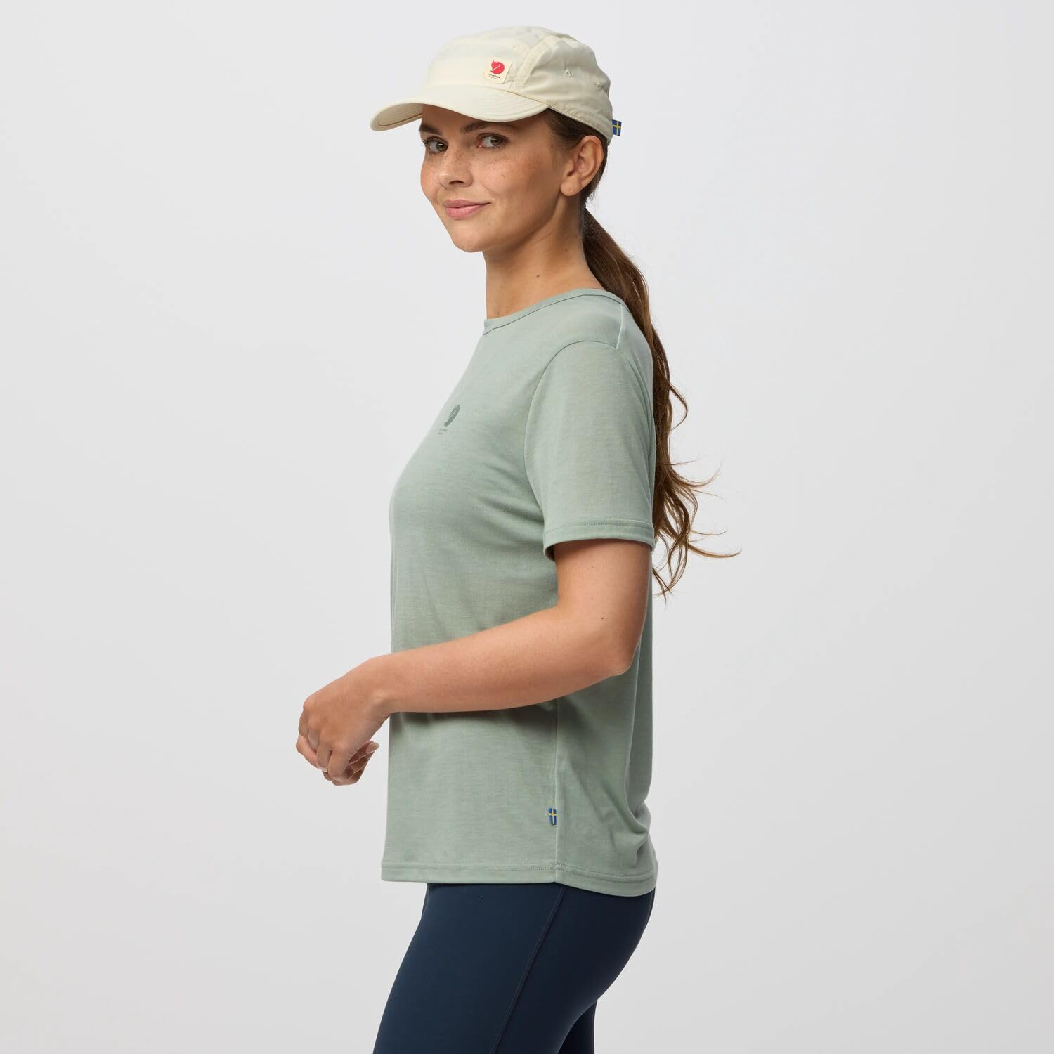 fj-llr-ven-high-coast-damen-t-shirt-lyocell-polyester-mix-rundhals-regular-fit image 7