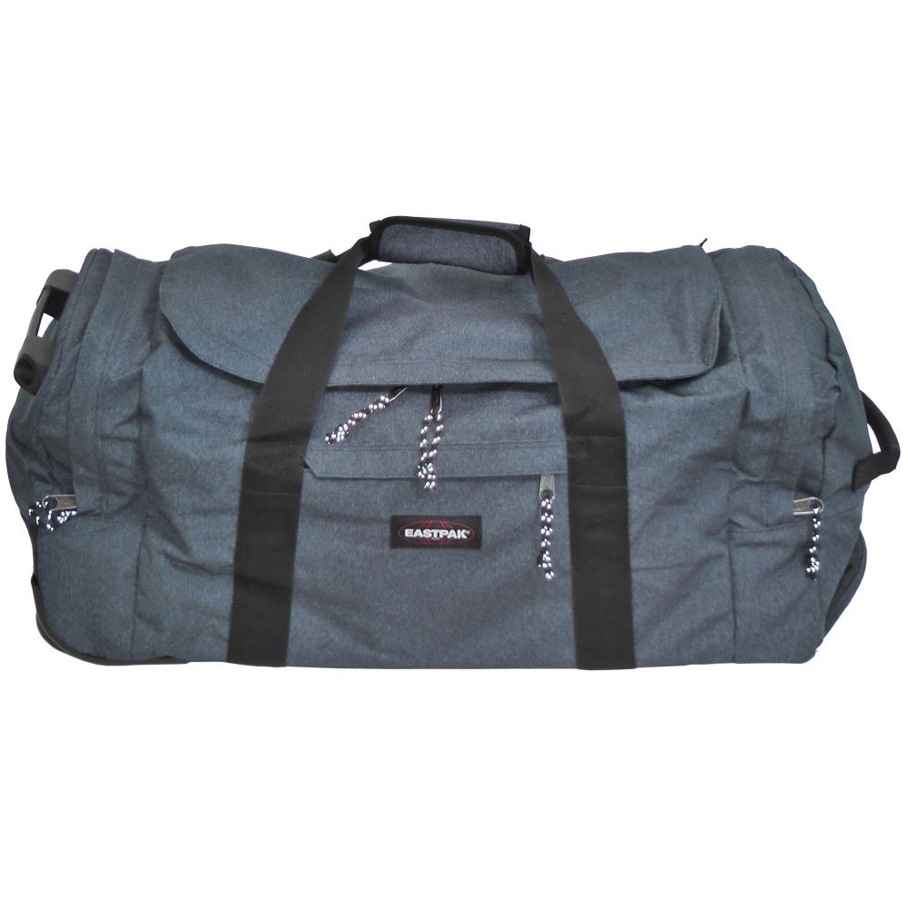 eastpak-leatherface-m-reisetasche-68-cm-61-liter-black-mit-u-f-rmiger-rei-versch image 2