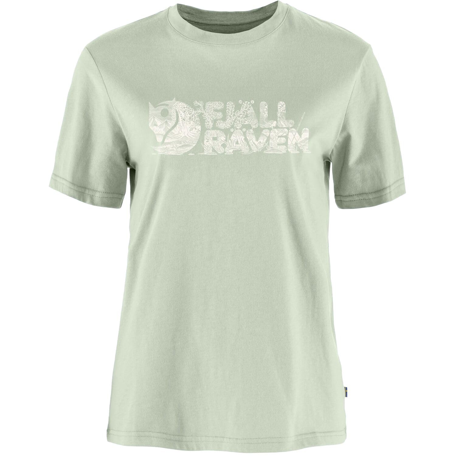 fj-llr-ven-lush-logo-damen-t-shirt-bio-baumwolle-recyceltes-polyester-brustdruck image 2