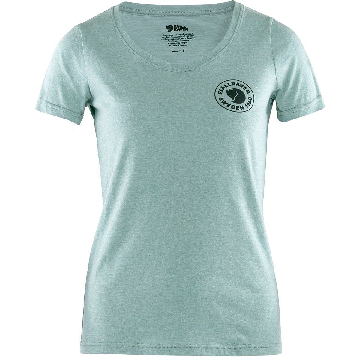 fj-llr-ven-logo-1960-damen-t-shirt-bio-baumwolle-jersey-strick-slim-fit-mit-logo image 2