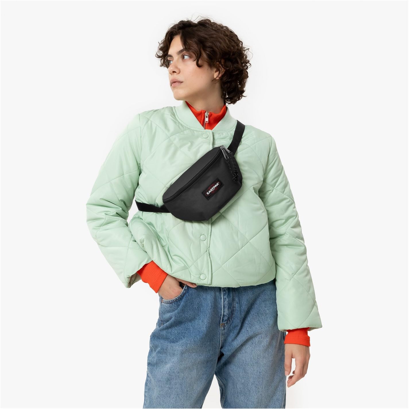 eastpak-springer-bauchtasche-kompakte-h-fttasche-aus-nylon-mit-hauptfach-rei-ver image 2