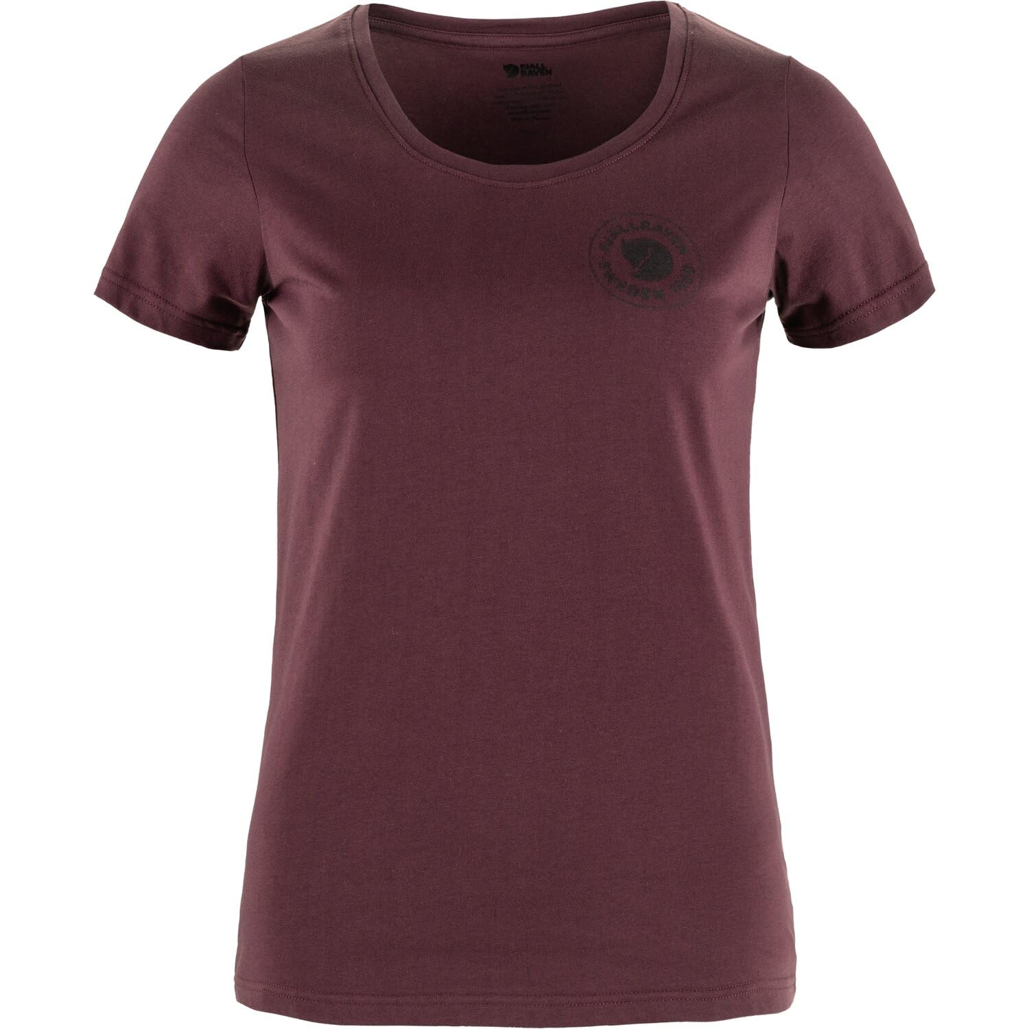 fj-llr-ven-logo-1960-damen-t-shirt-bio-baumwolle-jersey-strick-slim-fit-mit-logo image 4