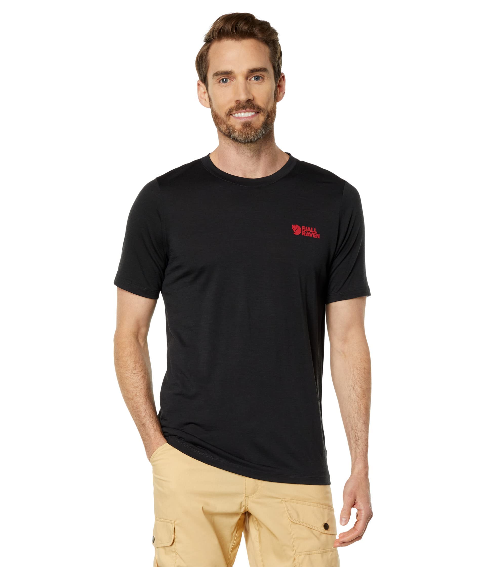 fj-llr-ven-herren-abisko-wool-logo-ss-t-shirt-merinowoll-mix-funktionsshirt-geru image 5