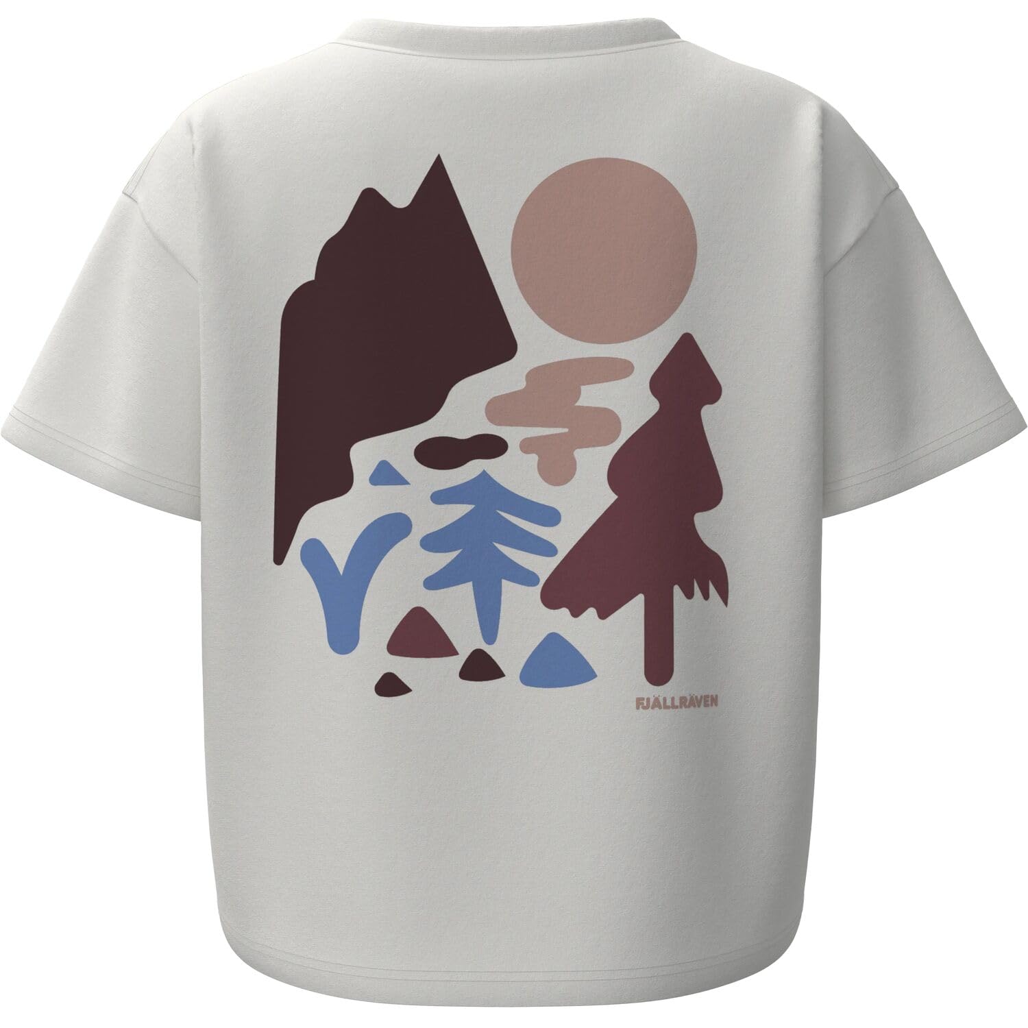 fj-llr-ven-forest-walk-damen-t-shirt-bio-baumwoll-shirt-mit-wald-print-pfas-frei image 8