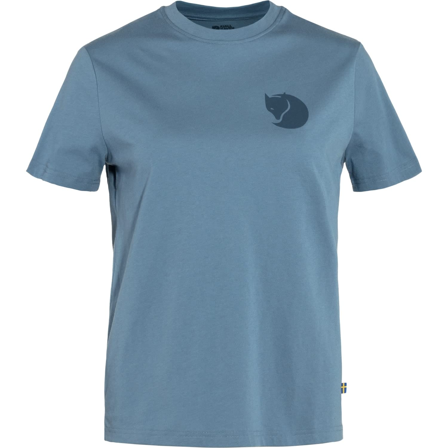 fj-llr-ven-damen-fox-boxy-logo-t-shirt-bio-baumwolle-amp-recyceltes-polyester-pf image 3