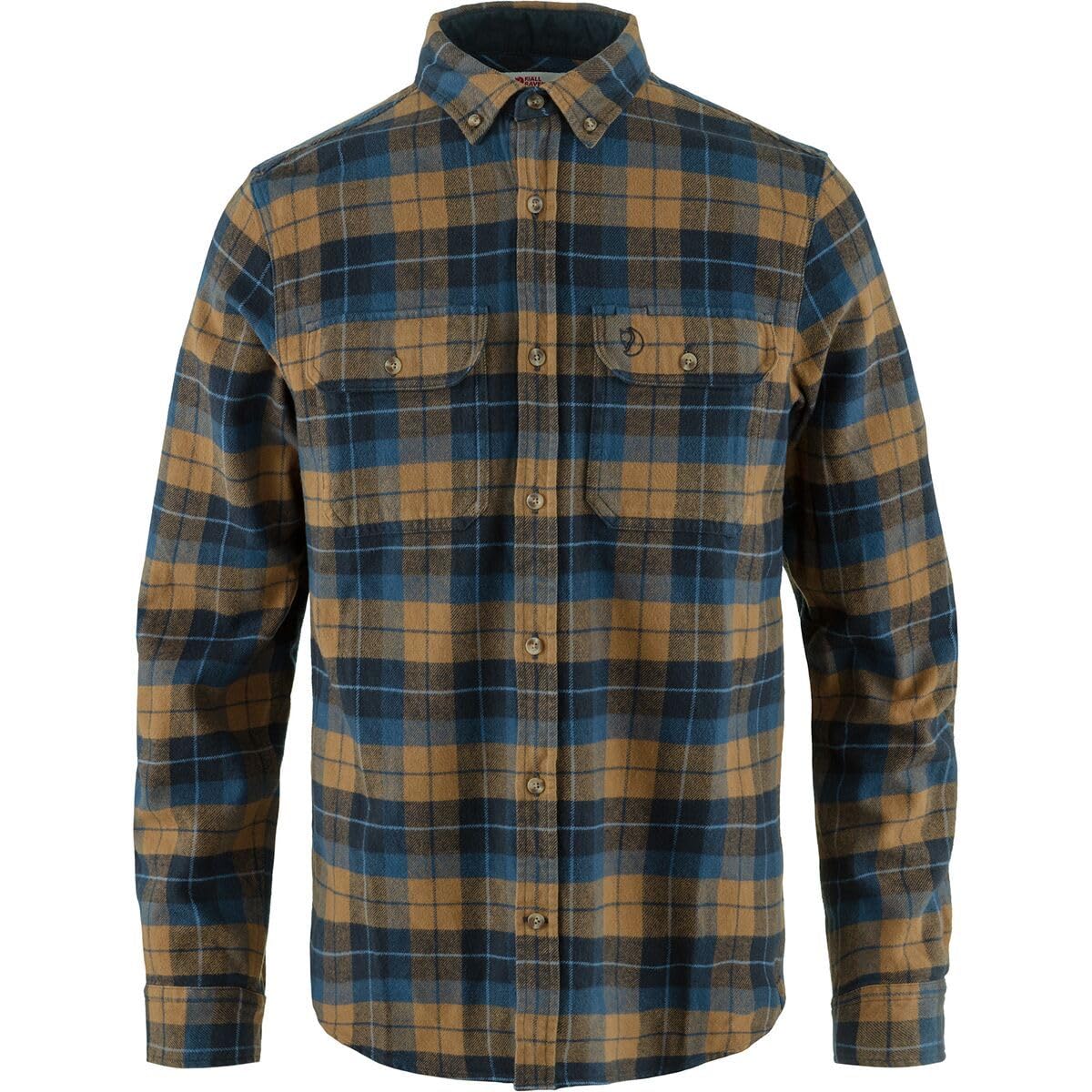 fj-llr-ven-singi-heavy-flannel-shirt-m-herren-langarmhemd-aus-bio-baumwollflanel image 1