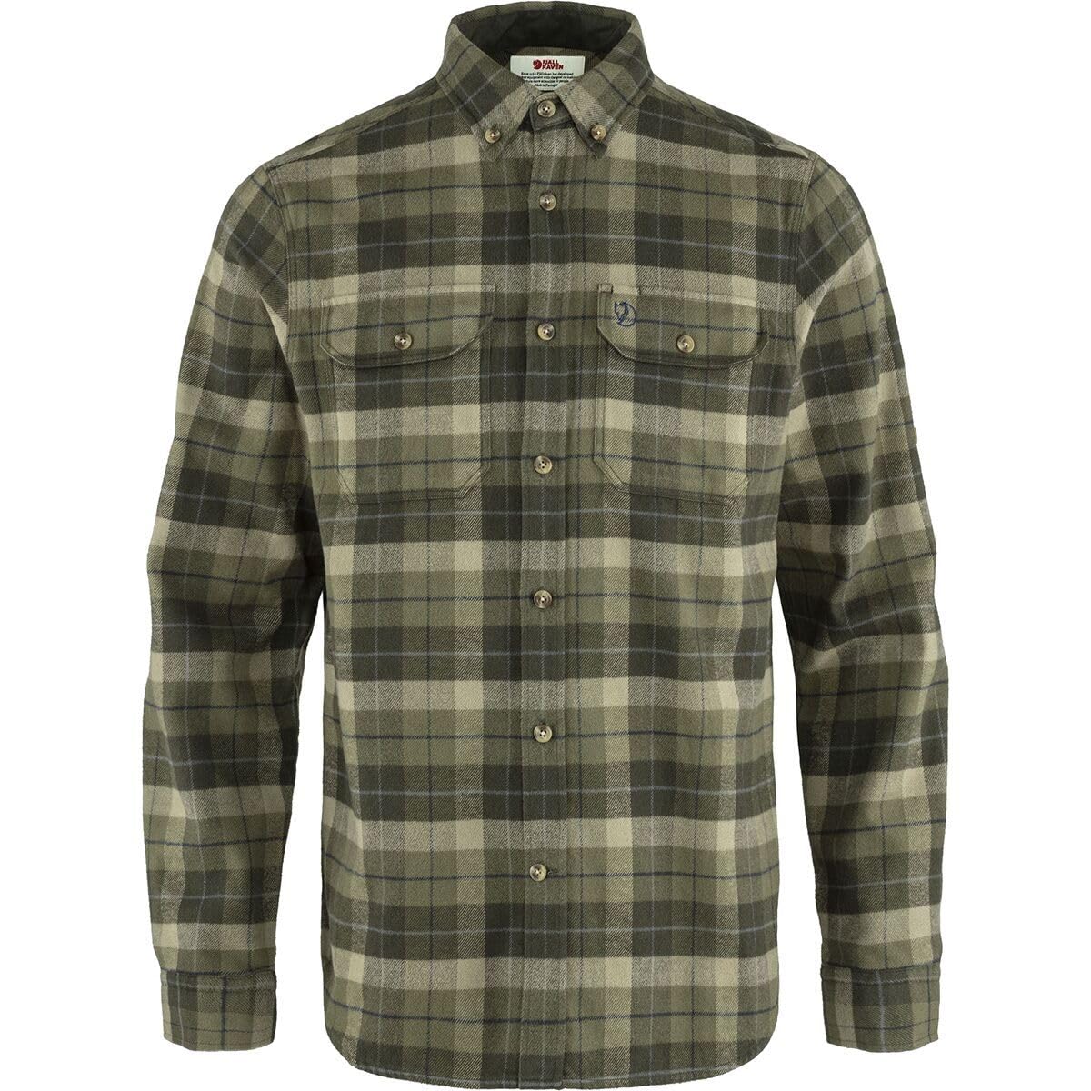 fj-llr-ven-singi-heavy-flannel-shirt-m-herren-langarmhemd-aus-bio-baumwollflanel image 8