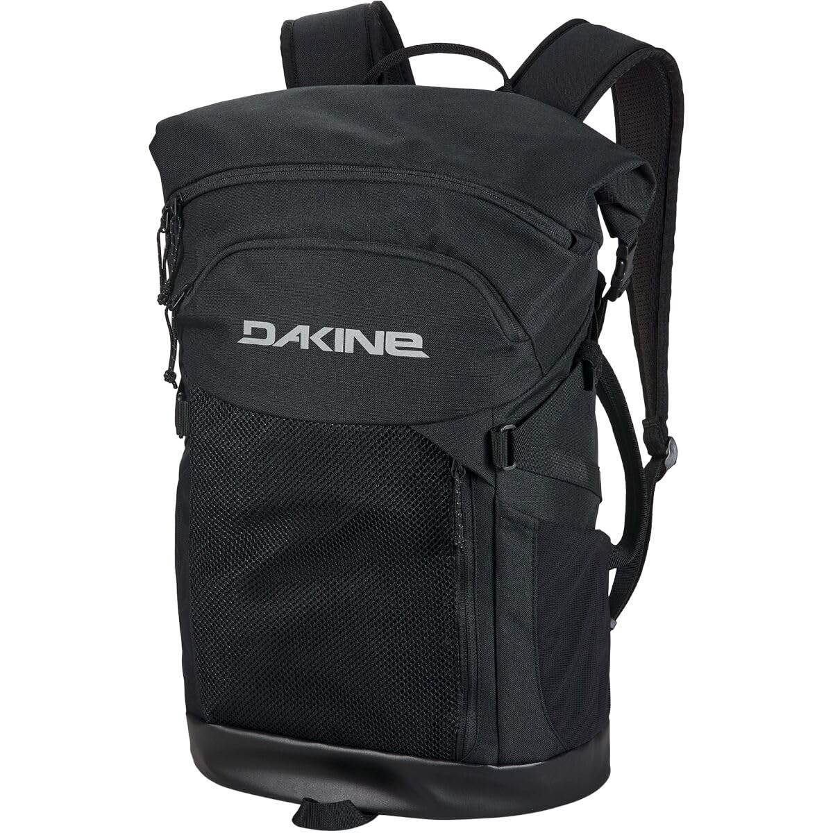 dakine-mission-surf-2-0-30l-surf-rucksack-schwarz-grau-rolltop-nass-trockenfach- image 1