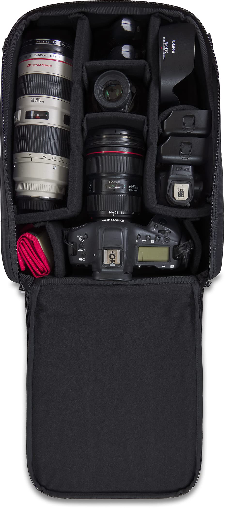 dakine-photo-insert-pro-kamera-einsatztasche-fleece-gepolsterte-kameraeinlage-mi image 2