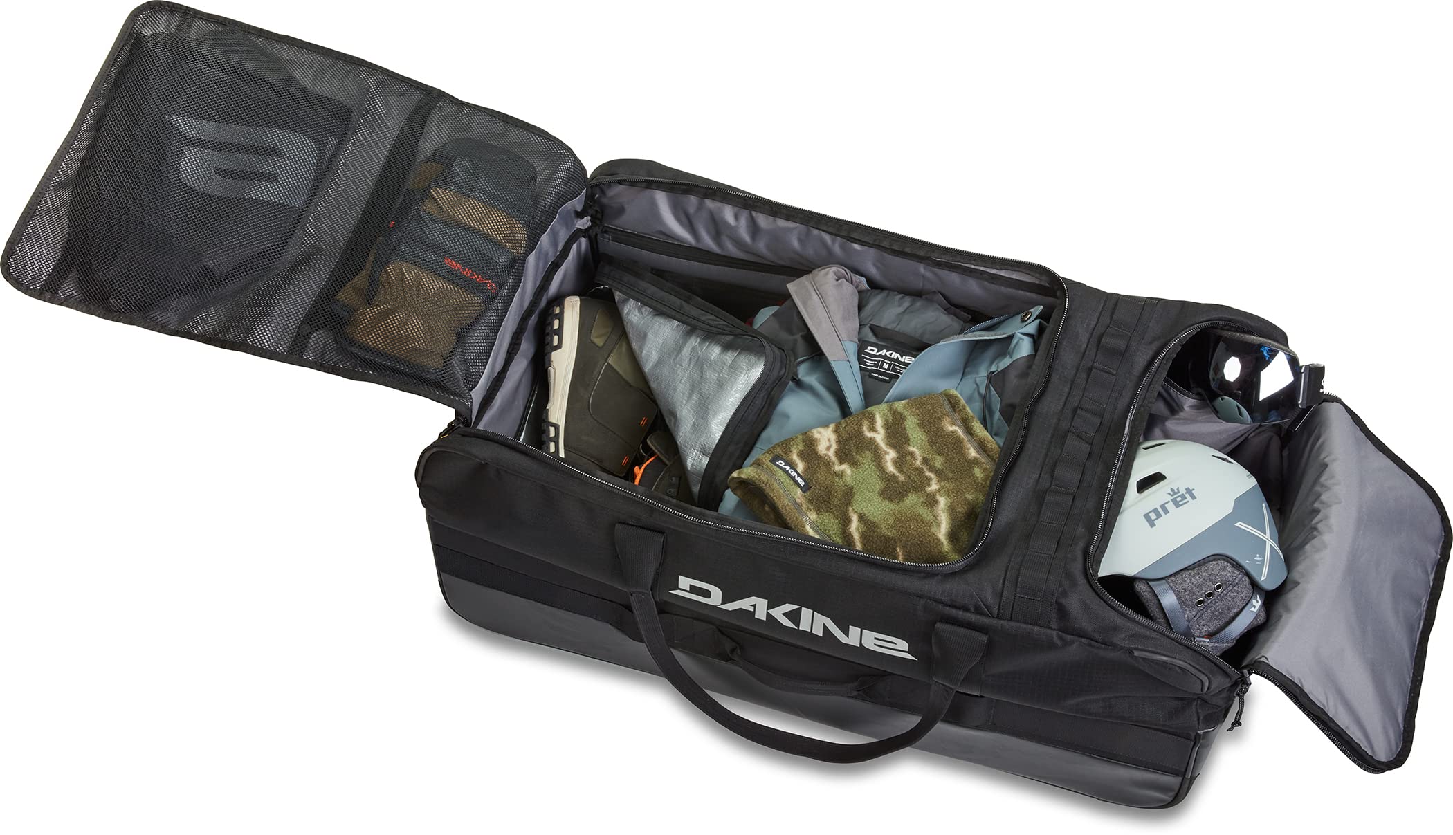 dakine-torque-duffle-125l-sporttasche-riesen-sportduffel-mit-helmtasche-und-stie image 6