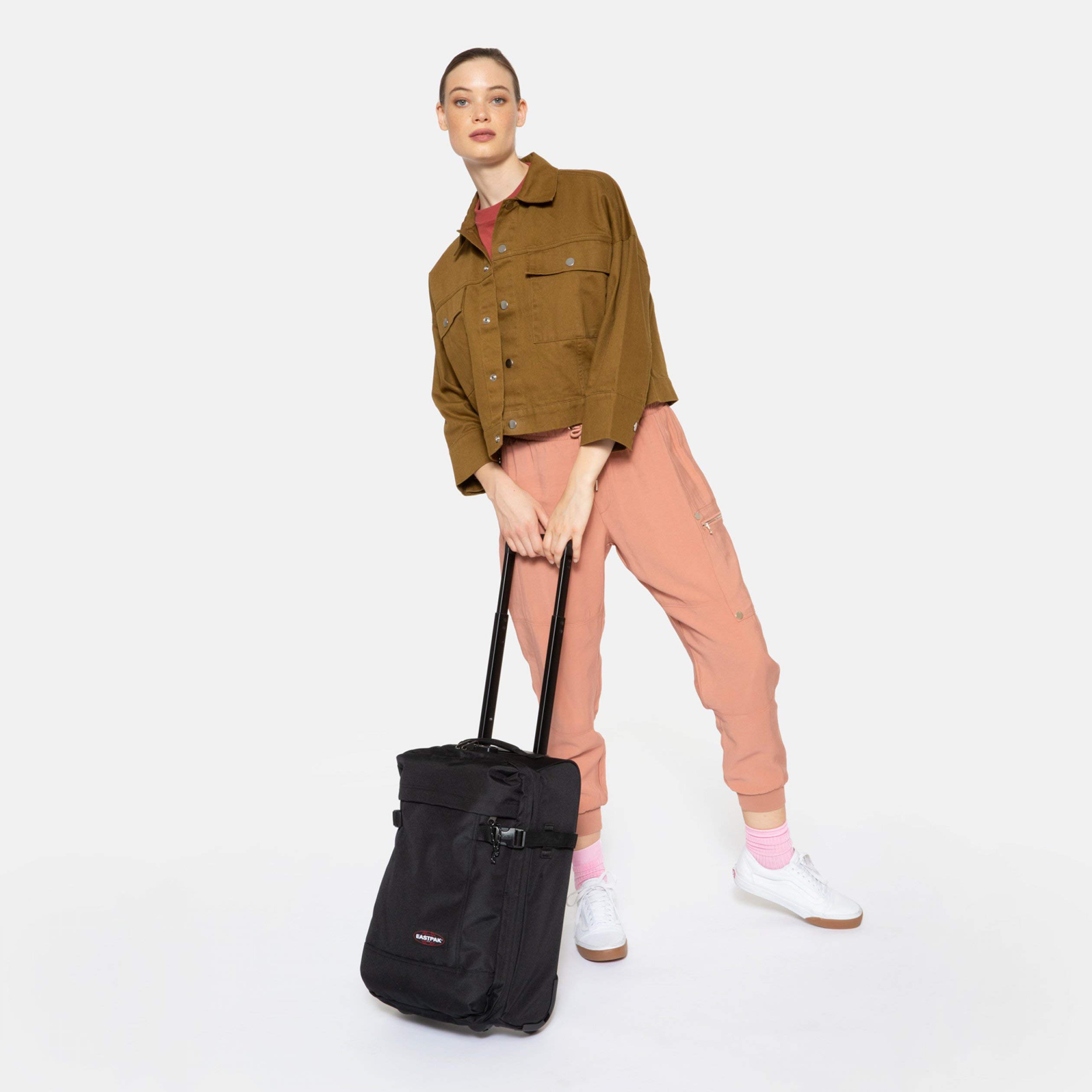 eastpak-tranverz-xs-koffer-48-cm-28-5-l-schwarz-handgep-ck-trolley-mit-doppelfac image 3