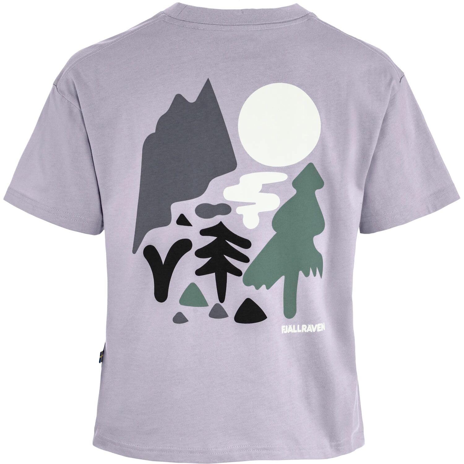 fj-llr-ven-forest-walk-damen-t-shirt-bio-baumwoll-shirt-mit-wald-print-pfas-frei image 7