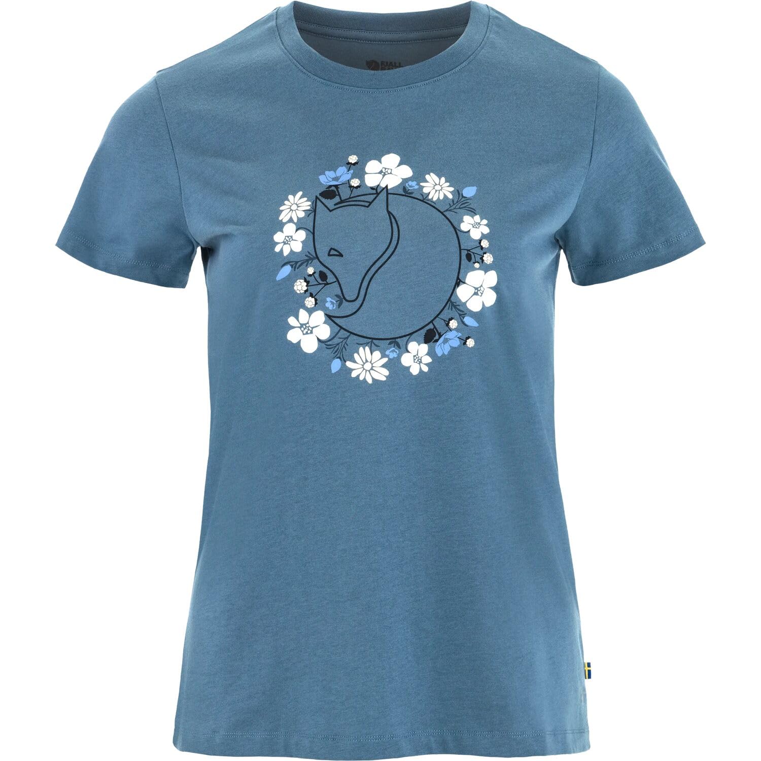 fj-llr-ven-fj-llblomster-fox-damen-t-shirt-bio-baumwolle-slim-fit-bergblumen-pri image 4