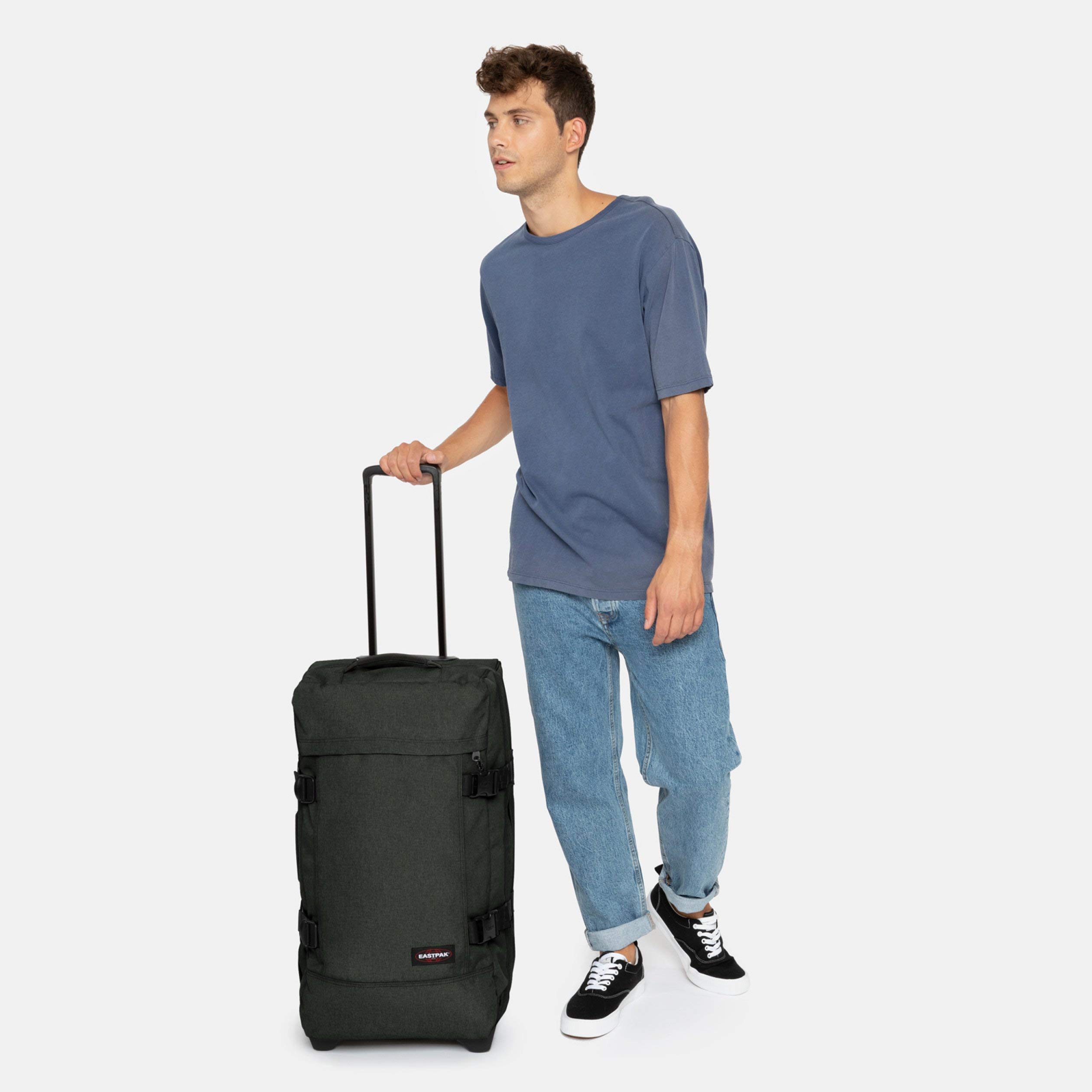 eastpak-tranverz-m-koffer-67-cm-78-l-trolley-in-crafty-moss-doppelabteile image 5