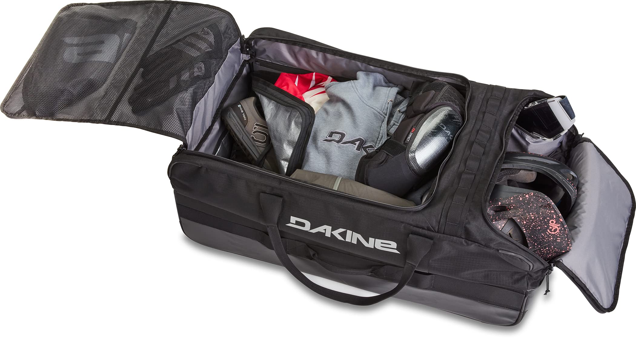 dakine-torque-duffle-125l-sporttasche-riesen-sportduffel-mit-helmtasche-und-stie image 3
