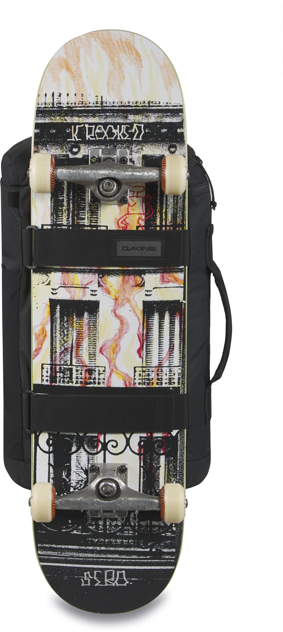 dakine-mission-street-pack-25l-rucksack-mit-skateboard-halterung-schwarz image 4