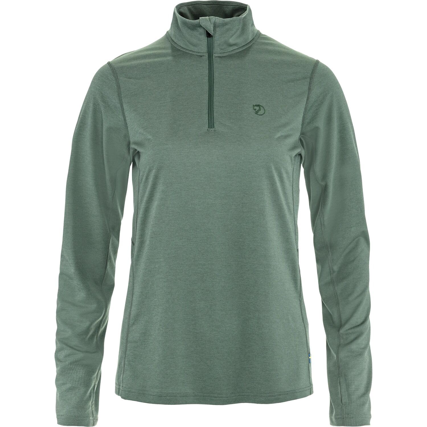 fj-llr-ven-abisko-day-hike-damen-half-zip-sweatshirt-lang-rmeliges-oberteil-mit- image 5