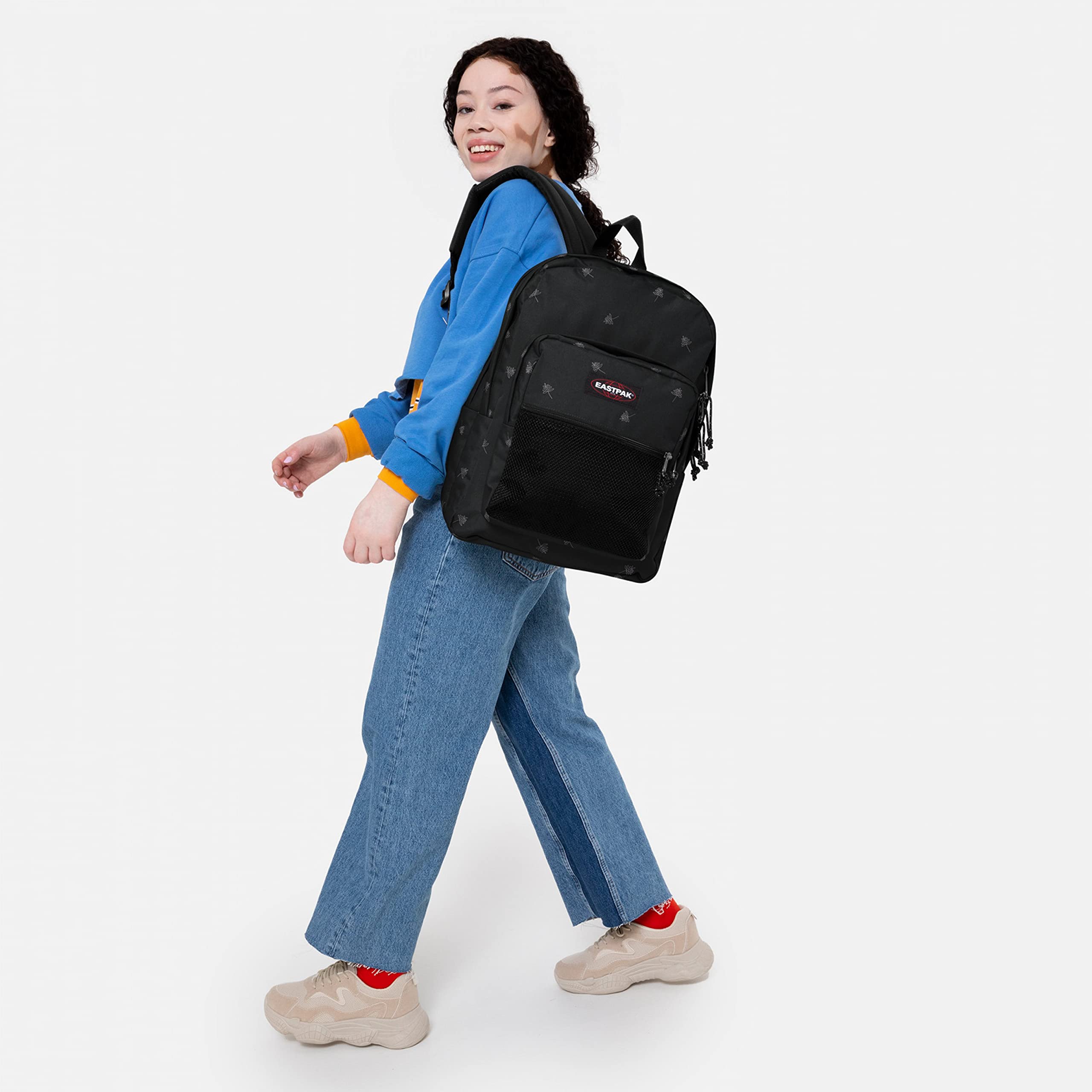 eastpak-pinnacle-rucksack-42-cm-38-l-line-black-zwei-hauptf-cher-vordertasche-ge image 2